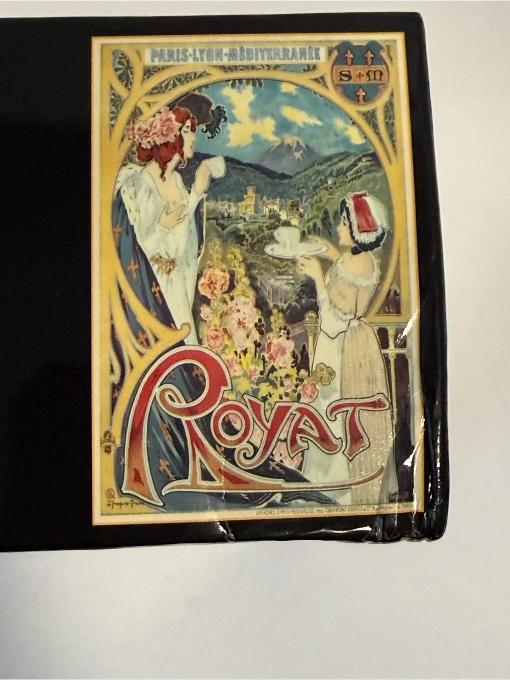NIB 2006 Sure-Lox Vintages ROYAT 1000 Pc Jigsaw Puzzle Art Nouveau French Poster